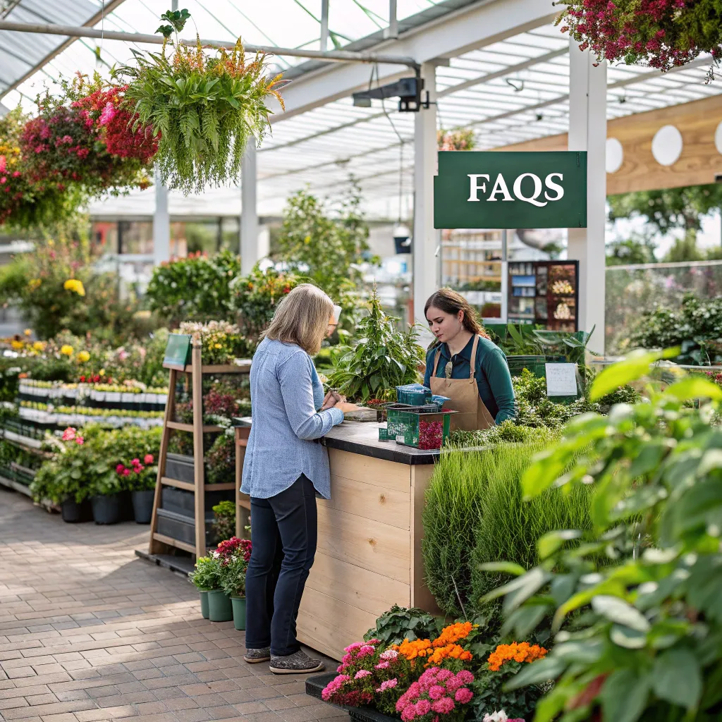 Garden Center FAQ Illustration